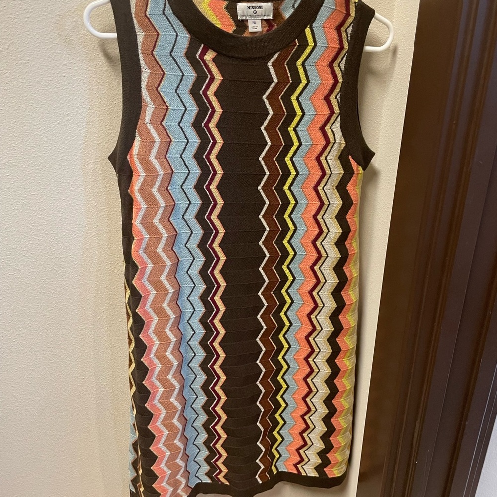 Missoni for target multicolor knit minidress in new condition